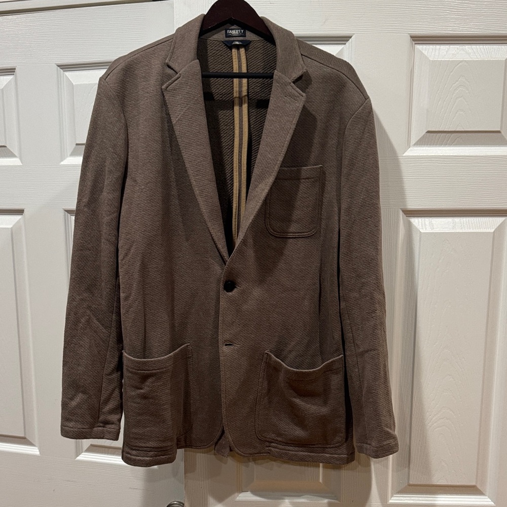Faherty Brown Blazer